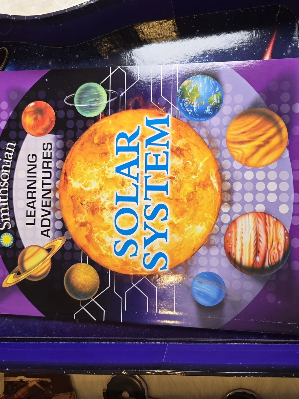 Learning Adventures Space - Case With Book, Cards And Figurines.
